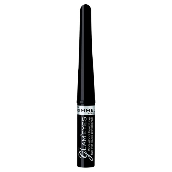 Rimmel Glam'Eyes Liquid EyeLiner Black Glamour 1