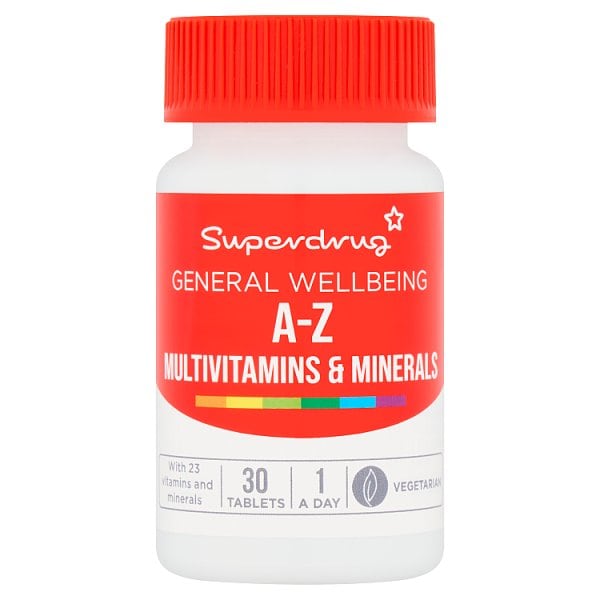 Superdrug Unisex A-Z Multivitamins 30S