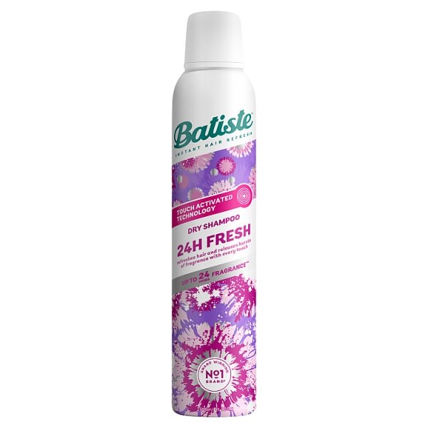 Batiste Unisex 24H Fresh Dry Shampoo Touch Activated Technology