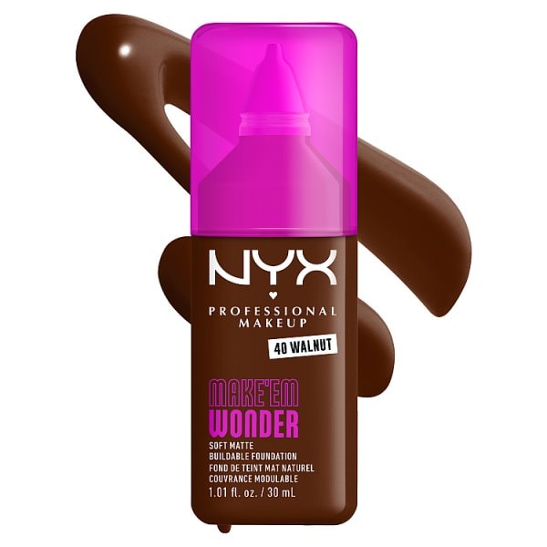 NYX Professional Makeup Wonder Liquid Foundation Walnut