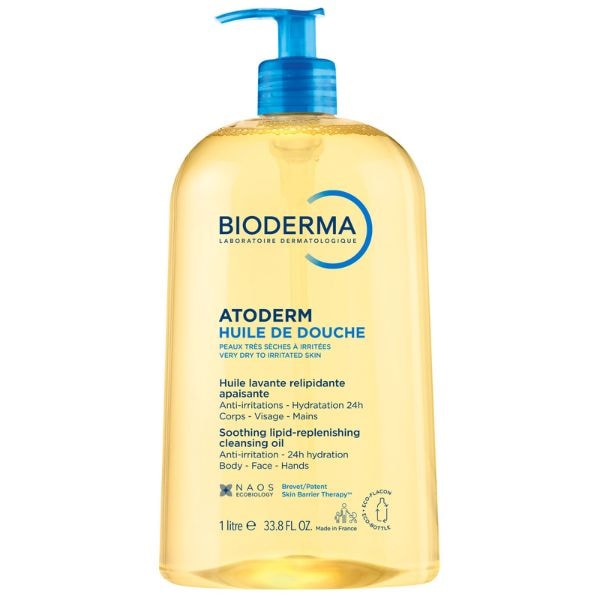 Bioderma Unisex Atoderm Cleansing Oil Normal To Very Dry Skin 1L
