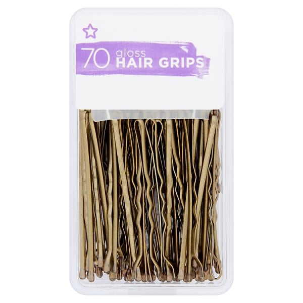 Superdrug Unisex Blonde Hair Grips 70