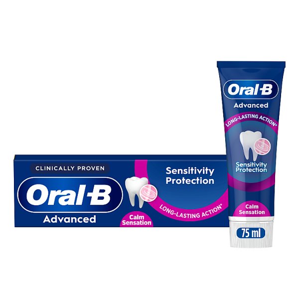 Oral-B Unisex Advanced Sensitivity Protection Toothpaste 75Ml