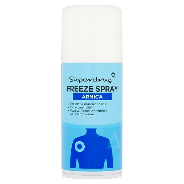 Superdrug Unisex Cooling Arnica Freeze Spray 150Ml