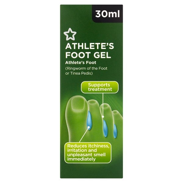 Superdrug Unisex Athletes Foot Gel 30Ml