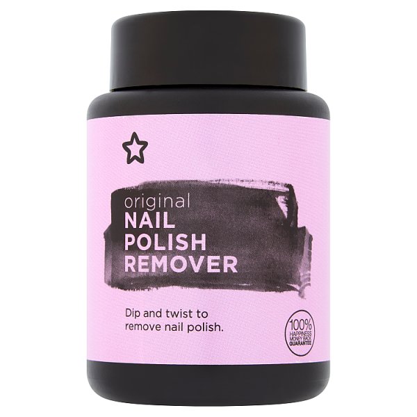 Superdrug Women's Nail Polish Remover Acetone Pot 75Ml