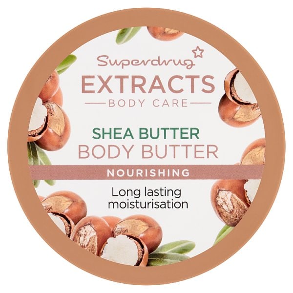 Superdrug Unisex Shea Extracts Body Butter