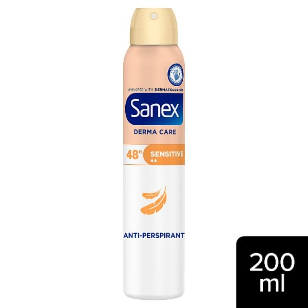 Sanex Women's Derma Care Sensitive 48Hr Anti-Perspirant 200Ml
