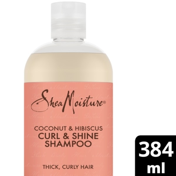 Sheamoisture Unisex Coconut & Hibiscus Curl & Shine Shampoo 384Ml