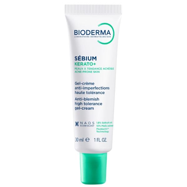 Bioderma Sebium Kerato+ Gel Cream For Acne Prone Skin 30ml