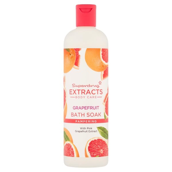 Superdrug Unisex Orange Extracts Grapefruit Bath Soak 500Ml