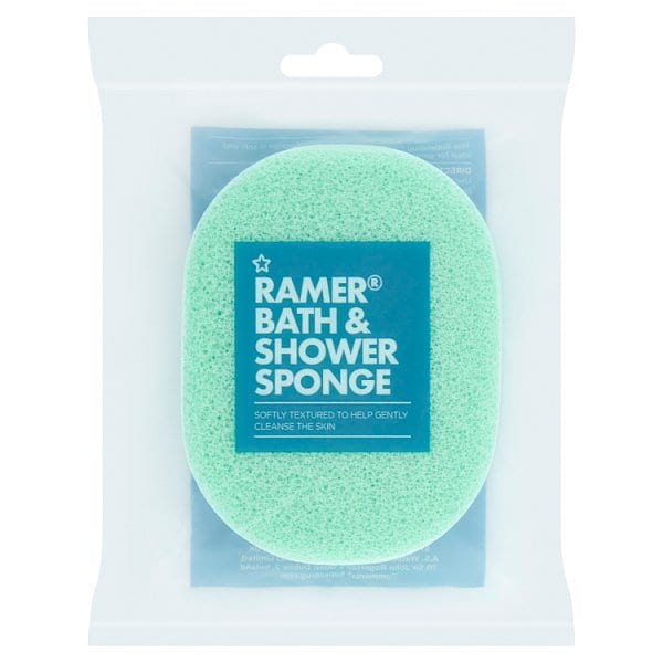 Ramer Unisex Green Superdrug Bath & Body Sponge
