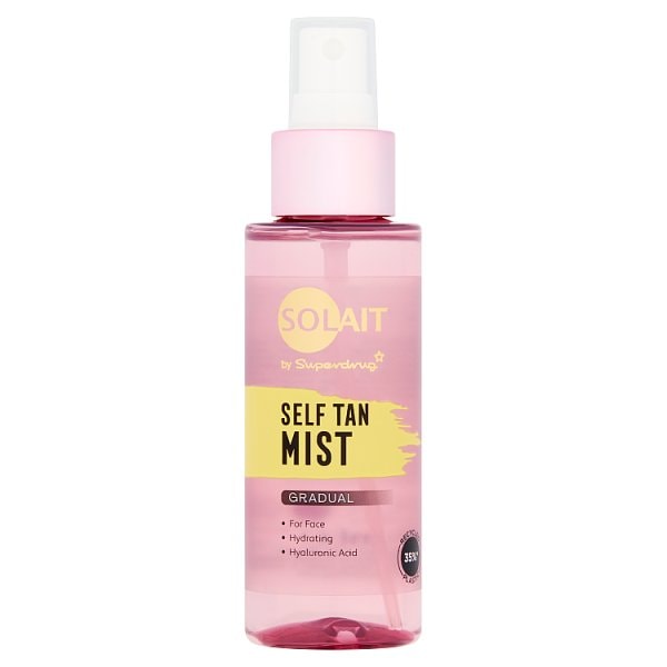 Solait by Superdrug Hyaluronic Self Tan Mist 100ml