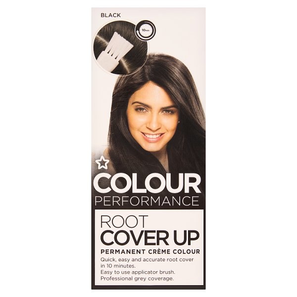 Superdrug Unisex Black Performance Root Cover Up 2.0