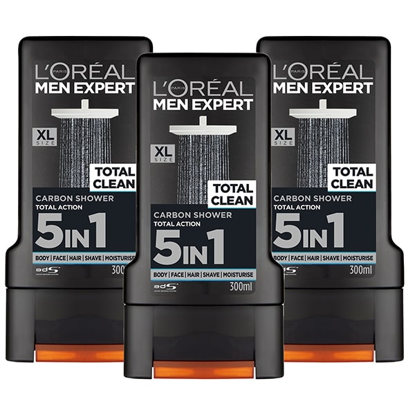 The Men's Shower Value Pack - L'Oréal Men Expert Shower Bundle