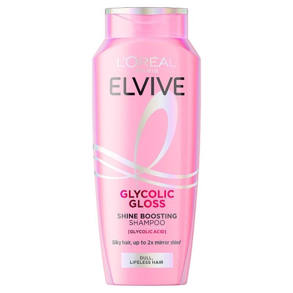 L'oréal Paris Unisex Brown Elvive Glycolic Gloss Shampoo 400Ml