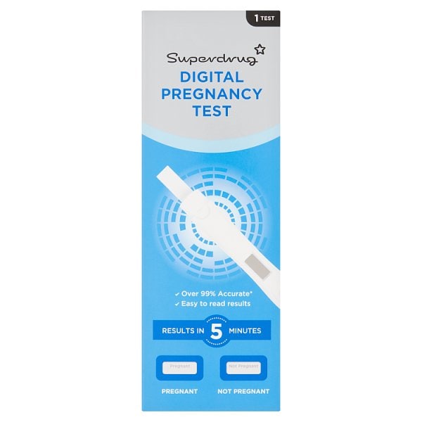 Superdrug Unisex Digital Pregnancy Test X 1