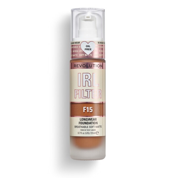 Revolution IRL Filter Longwear Liquid Foundation F15