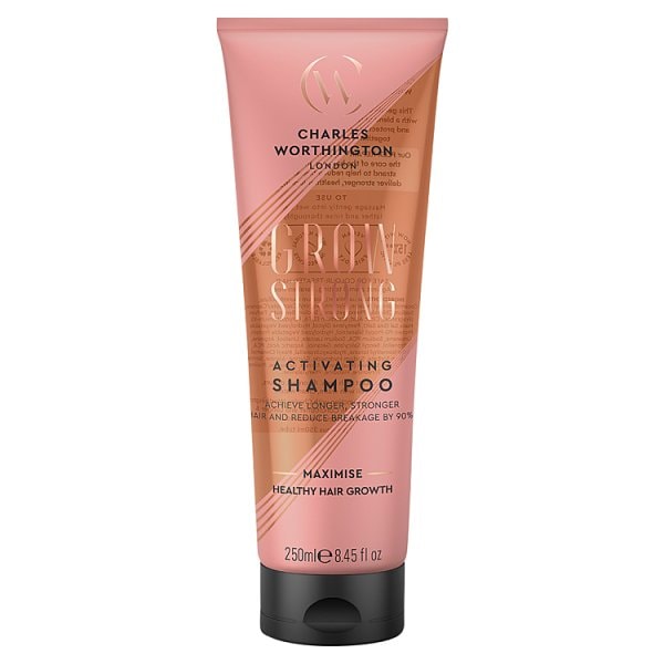 Charles Worthington Unisex Grow Strong Activating Shampoo 250Ml