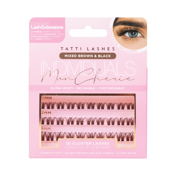 Tatti Lashes Mocha Mon Cherie Individuals