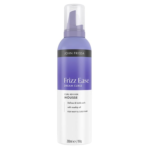 John Frieda Unisex Frizz Ease Dream Curls Curl Reviver Mousse 200Ml