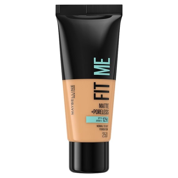 Maybelline Fit Me Matte & Poreless Powder Foundation 250 Sun Beige