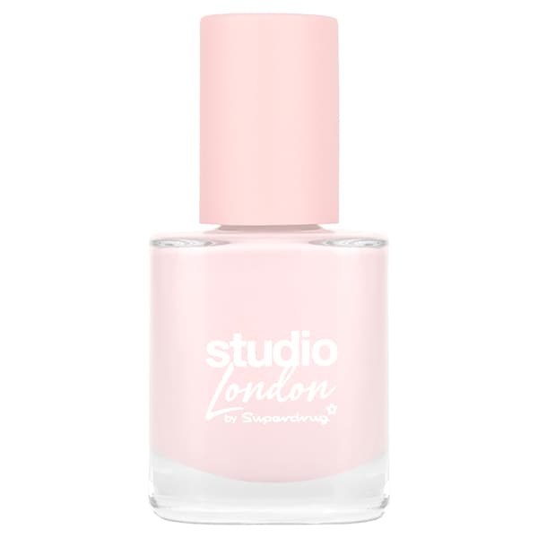 Superdrug Studio London Unisex Pink Nail Polish