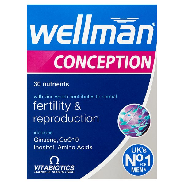 Vitabiotics Men's Wellman Conception - 30 Tablets