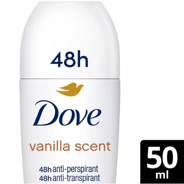 Dove Women's Vanilla Anti-Perspirant Roll On 50Ml