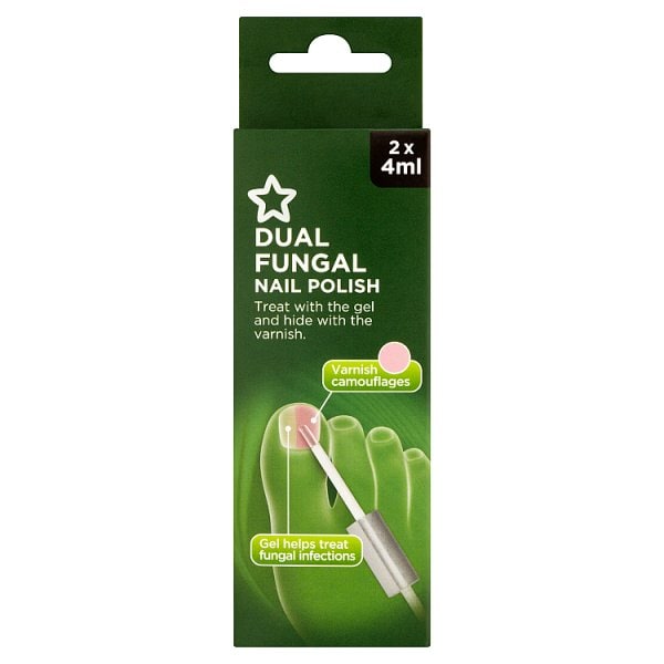Superdrug Unisex Dual Fungal Nail Polish