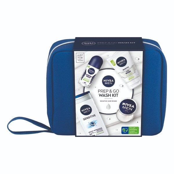 NIVEA MEN Prep & Go Wash Gift Set Gifts Superdrug