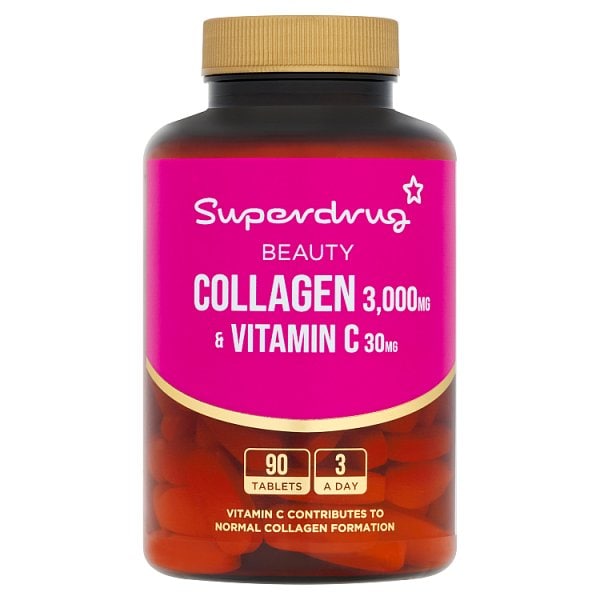 Superdrug Unisex Collagen + Vitamin C 90S