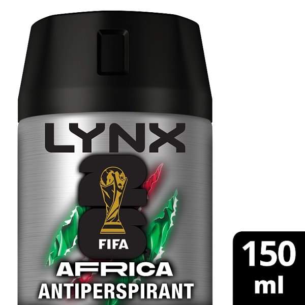 Lynx Men's Africa Anti-Perspirant Deodorant Aerosol 150Ml