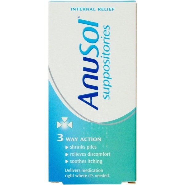 Anusol Unisex Piles And Haemorrhoid 24 Suppositories