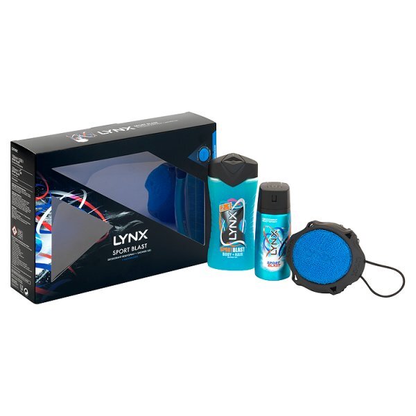 Manwash Lynx Sportsblast Manwash Gift Pack | Gift Shop | Superdrug