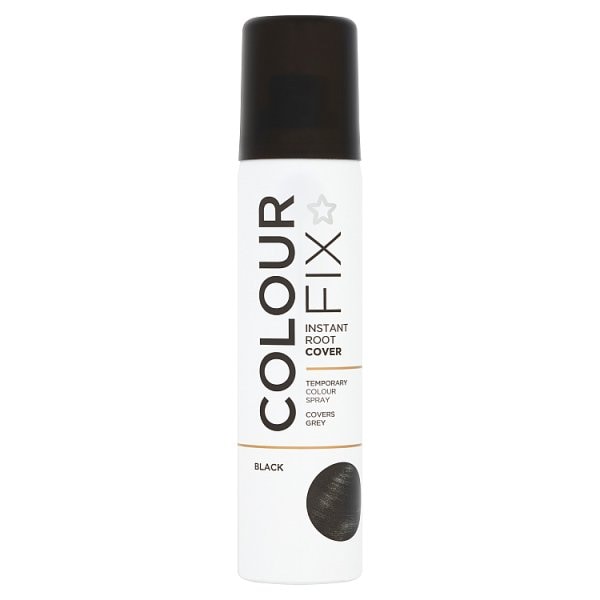 Superdrug Unisex Black Colour Fix Instant Root Cover