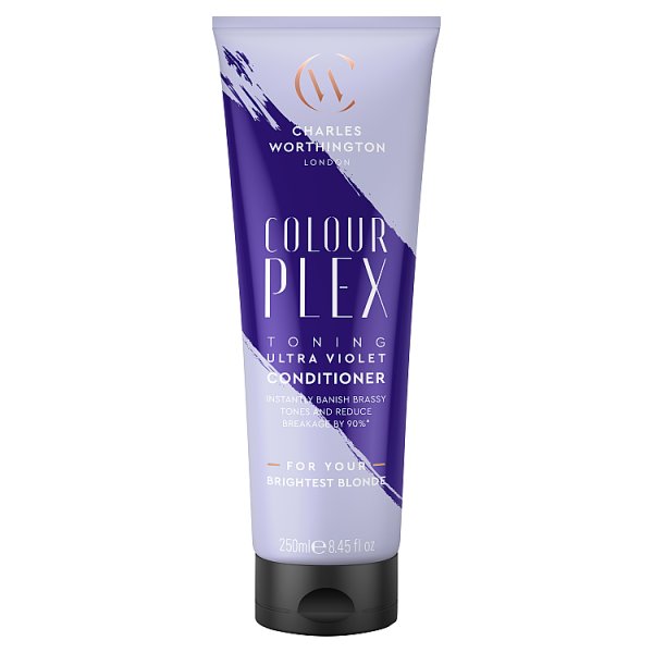 Charles Worthington Unisex Blonde Colourplex Ultraviolet Conditioner 250Ml