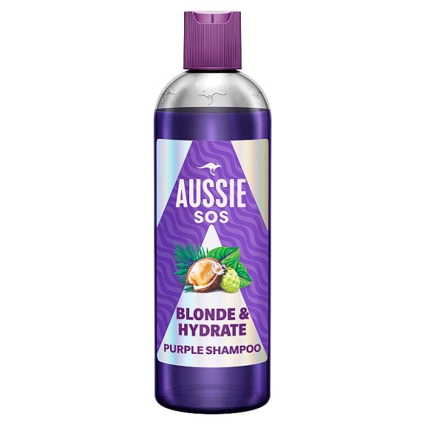Aussie Unisex Silver Aussieblonde & Hydratepurpleshampoo 300Ml