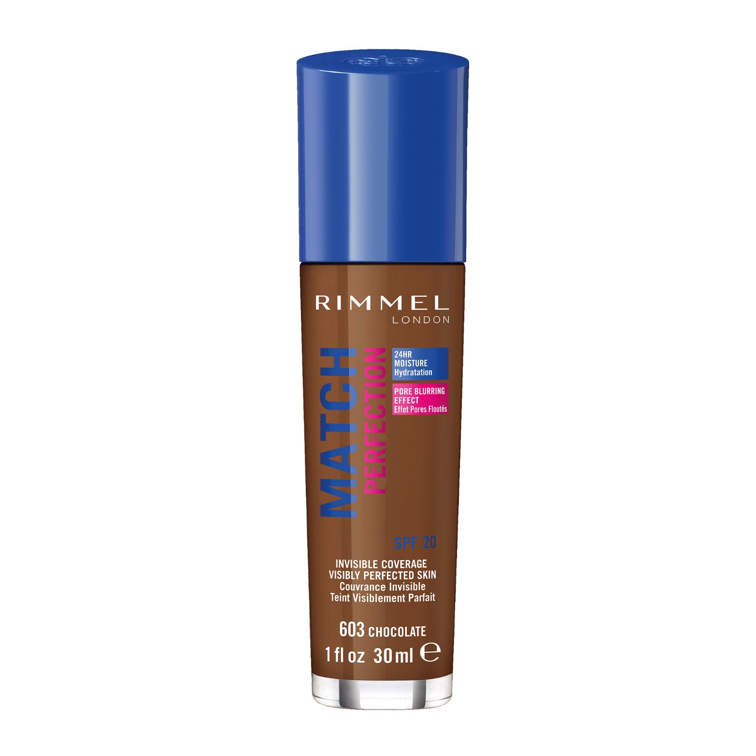 Rimmel Match Perfection Liquid Foundation Chocolate