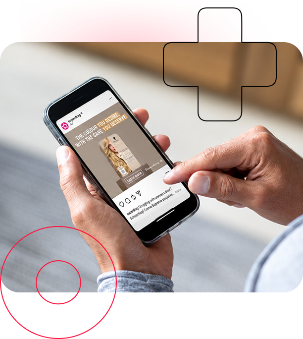 Optimo offsite media campaign visual.